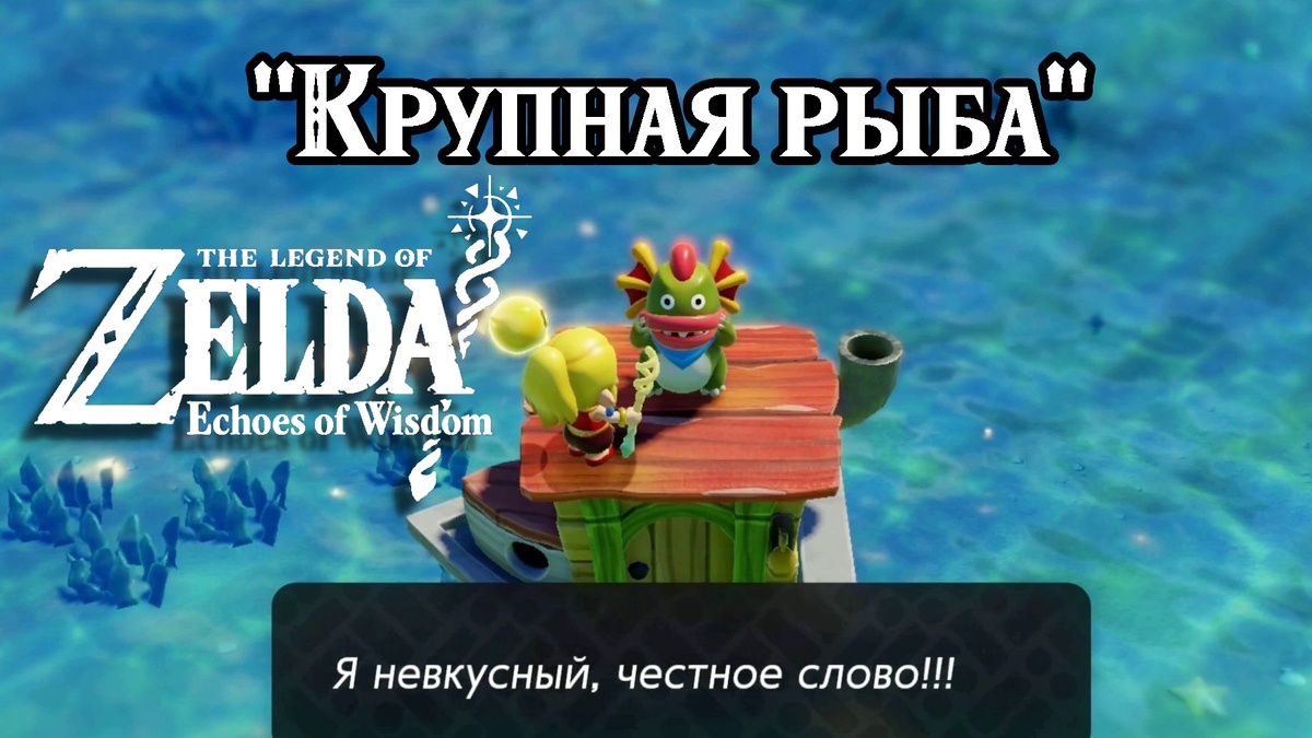  Дополнительное задание "Крупная рыба" в игре The Legend of Zelda: Echoes of Wisdom