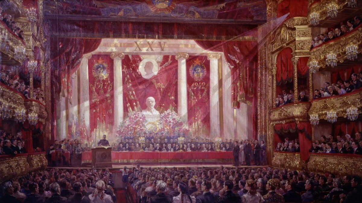 А. М. Герасимов, Гимн Октябрю, 1942