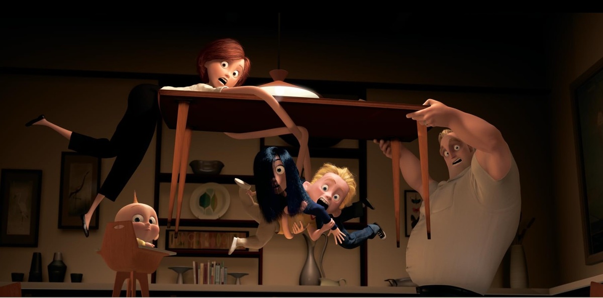 Кадр: мультфильм The Incredibles / Pixar Animation Studios / Walt Disney Pictures
