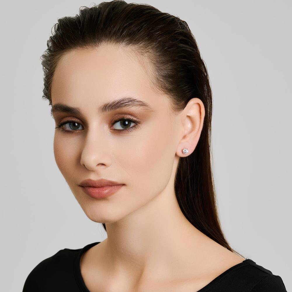 Серебряные серьги гвоздики с фианитами
SOKOLOV
Код: 000-386699