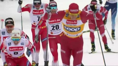 Большунов и норвежцы