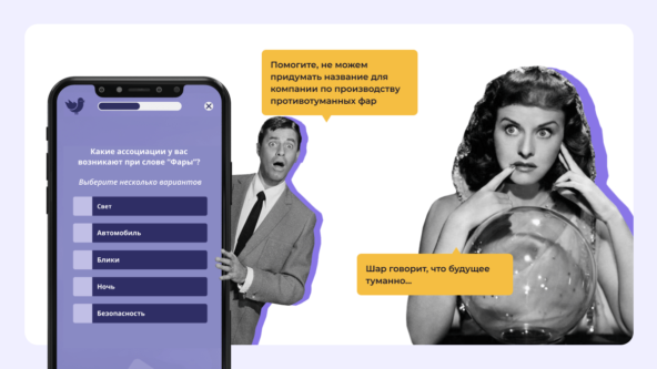 Если раньше такие исследования стоили немалых денег, то сейчас качественное тестирование названия доступно всего за 15 000 рублей.