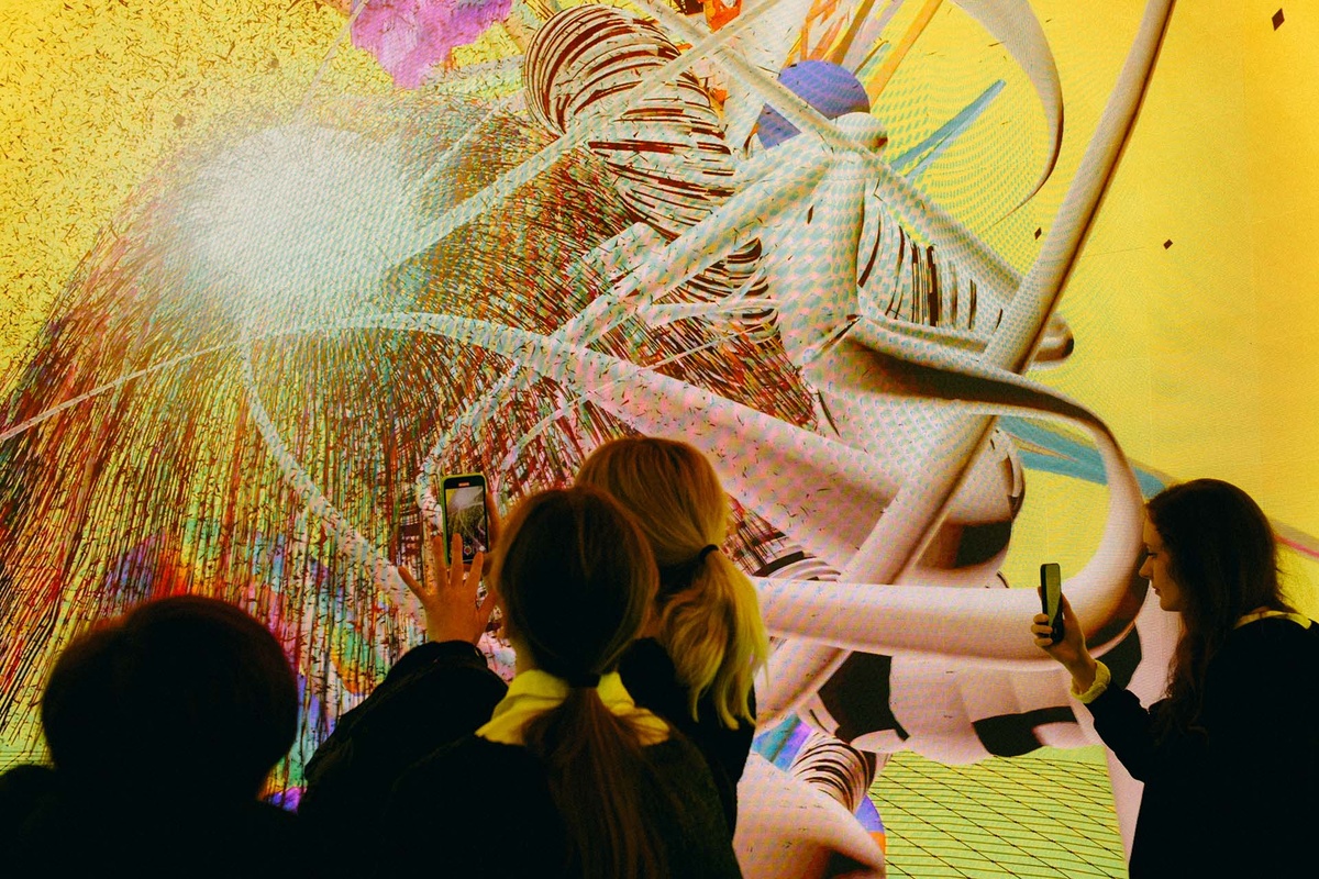    Открытие выставки «Диджитал тесто»