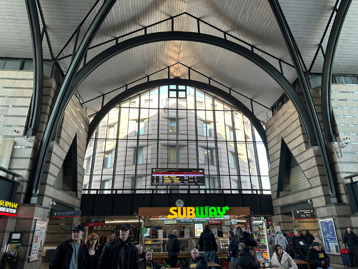 Ладожский вокзал. Санкт-Петербург.