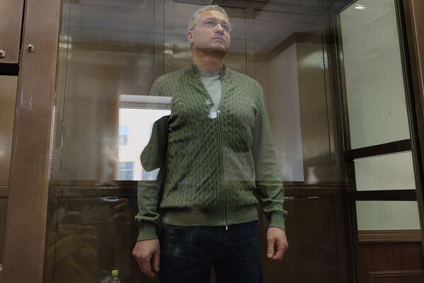 Бывший заместитель главы Минобороны РФ Тимур Иванов на заседании в Московском городском суде, 24 марта 2025 года / Аня Громова/«Газета.Ru» 