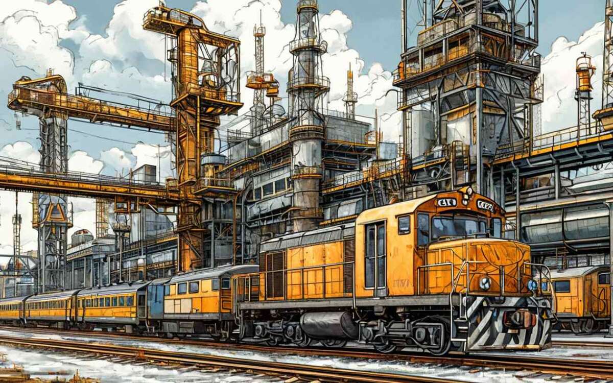    Регионы России адаптируются к санкциям: добыча, промышленность и розница Иллюстрация: нейросеть «Шедеврум»