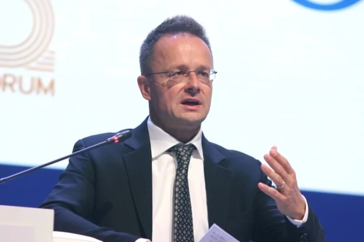    Сийярто: вступление Украины в ЕС разрушит экономику и безопасность Европы