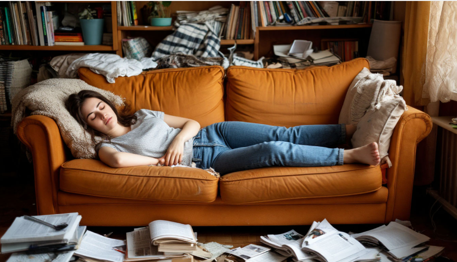 Сойдет ли ей с рук лень и желание лежать на диване с пивом?