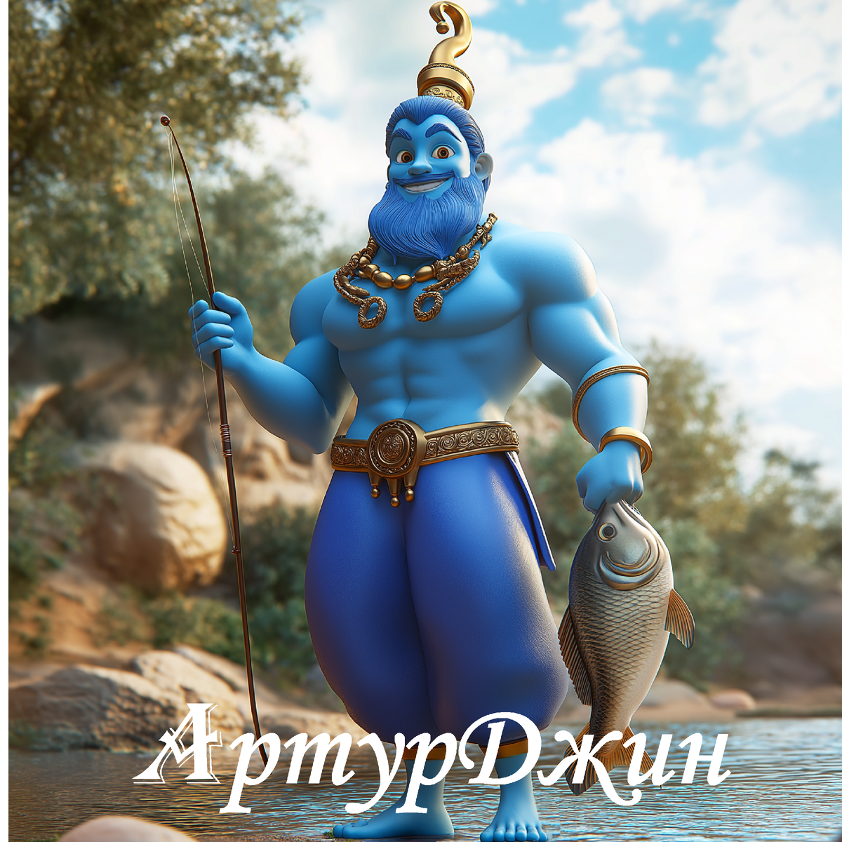 Артурджин - на рыбалку