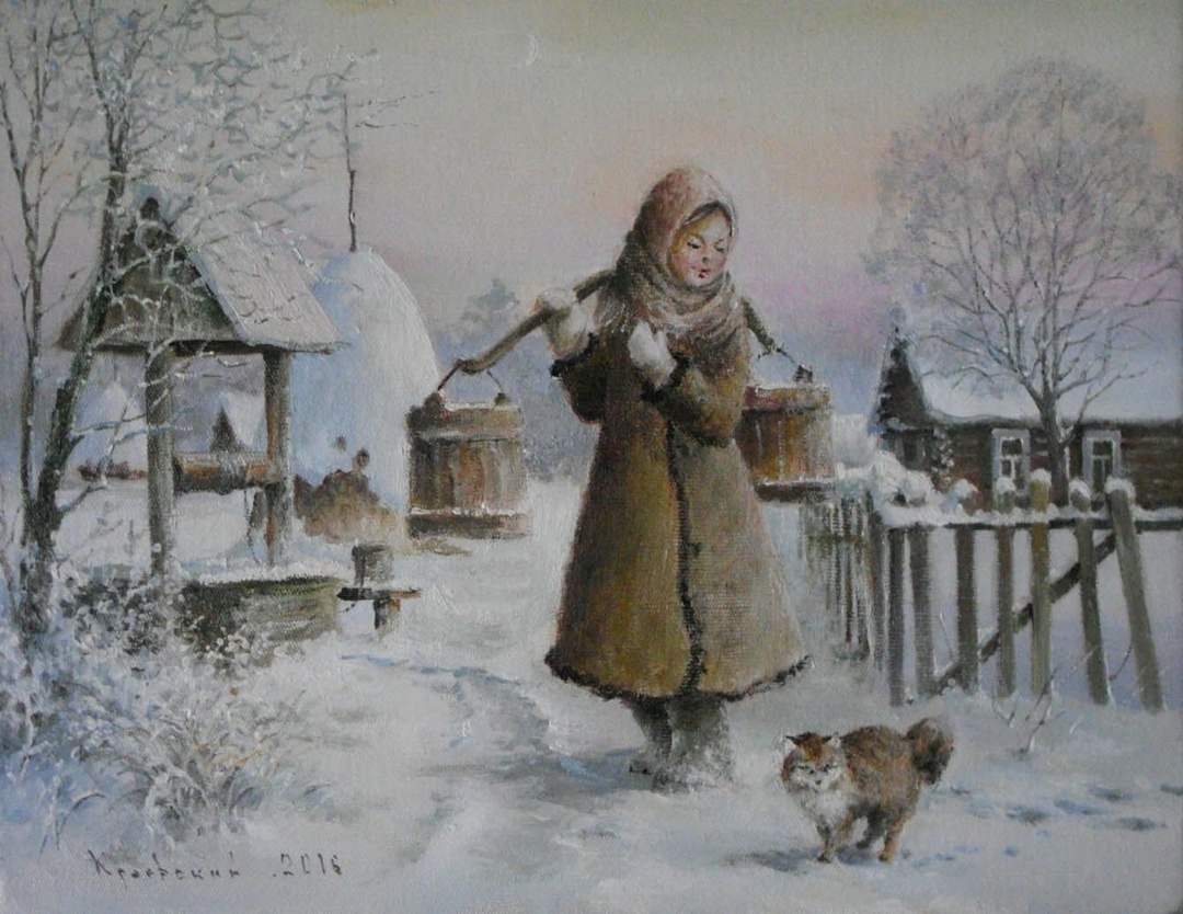 Художник В. Краевский