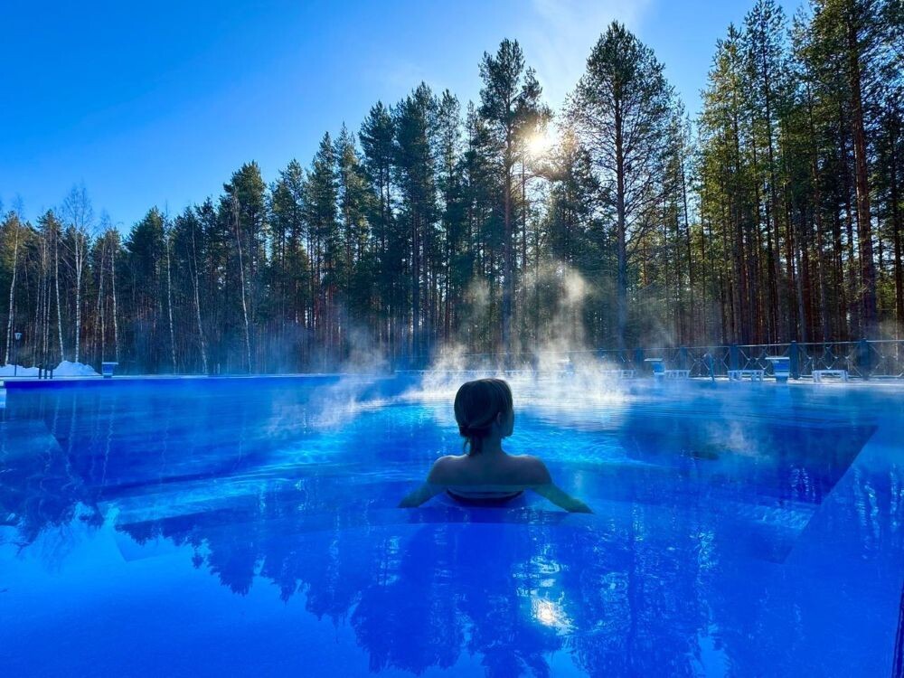 Самое долгожданное событие этого года! Акватермальный комплекс "Хвоя Карелия" принял первых гостей.