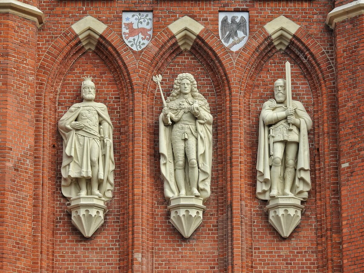 Оттолкар II Пржемысл , Фридрих I, Альбрехт I 