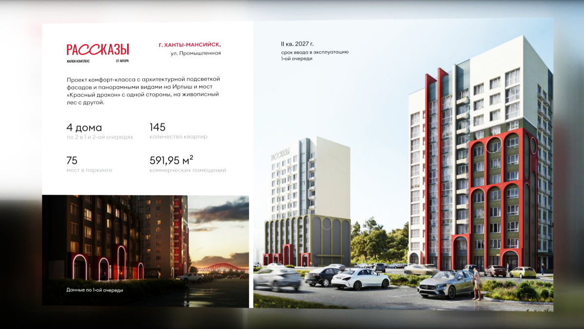    Новостройку Ханты-Мансийска презентовали в кинотеатре