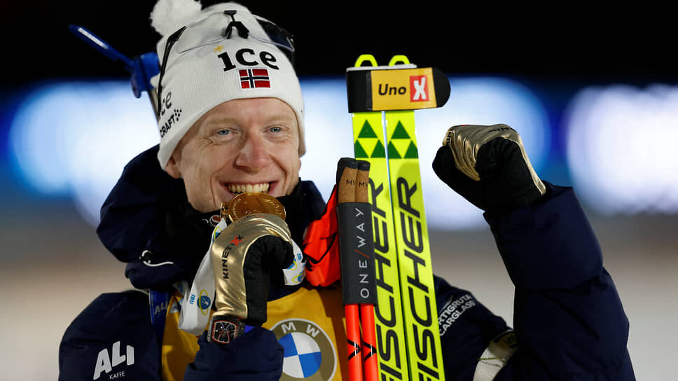 Лидер сборной Норвегии и мирового биатлона 31-летний Йоханнес Бё за год до Олимпиады в Италии завершил спортивную карьеру.📷Фото: David W Cerny / Reuters