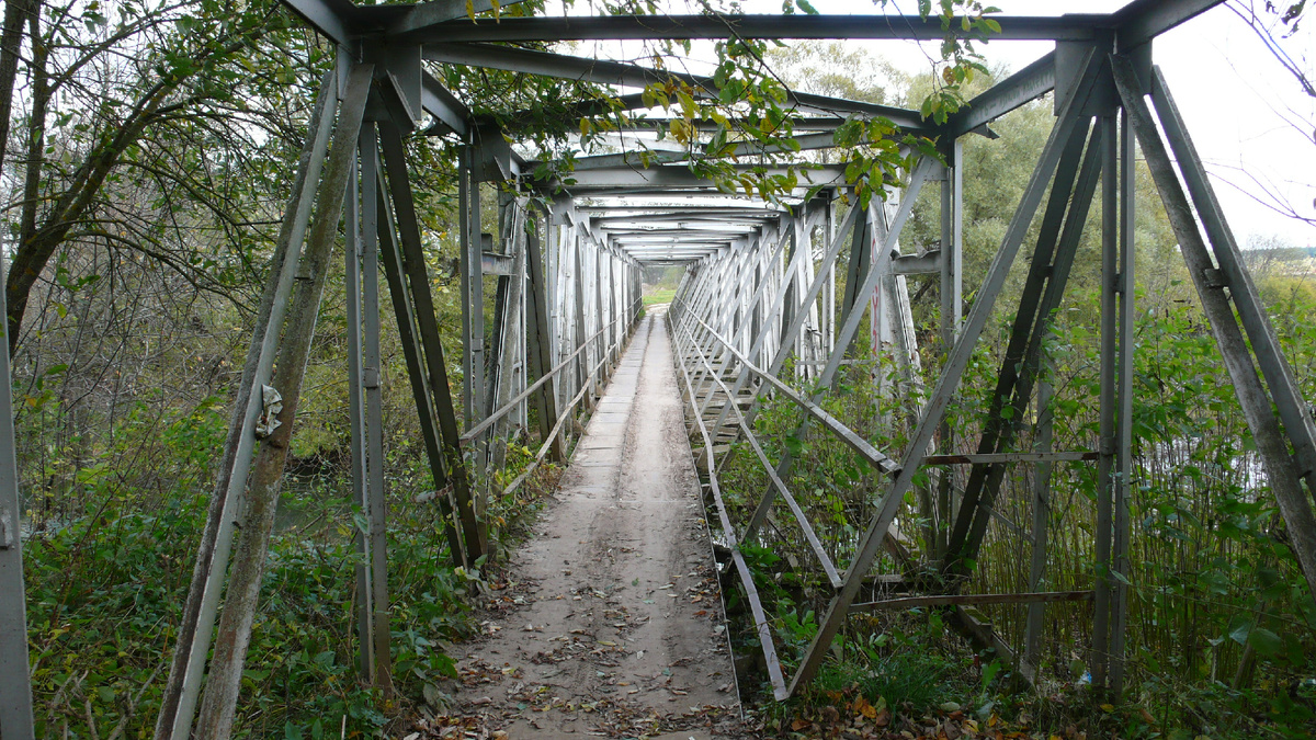 Железный мост через Протву