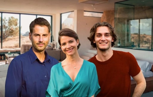 Пётр (Артём Карасёв), Катя (Ирис Лебедева), Илья (Давид Колчин).