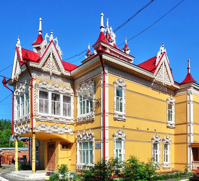 дом с жар-птицами. фото из интернета, находится в свободном доступе