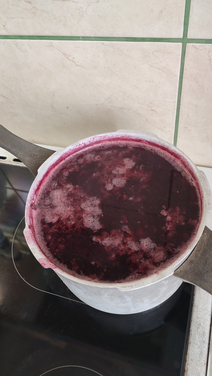 Морс из ягод. Фото автора. 