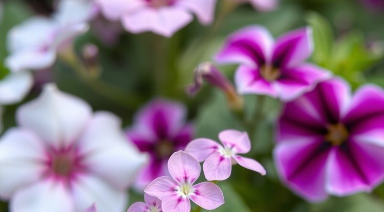    Немезия с петунией для цветущего сада в прохладу и жару