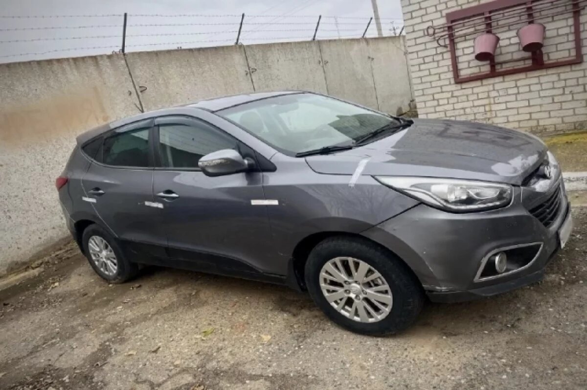    В Астраханской области у рецидивиста конфисковали кроссовер