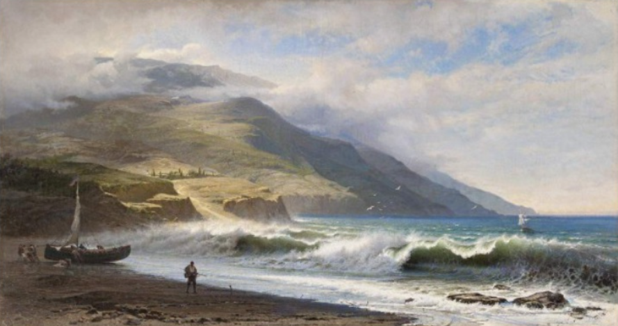 Васильев Ф.А., Горы и море, 1872 г.
