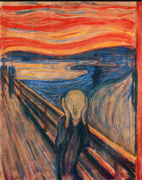 Эдвард Мунк, «Крик», 1893 г.
