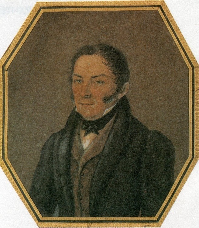 Осип Бове. Портрет первой половины XIX века