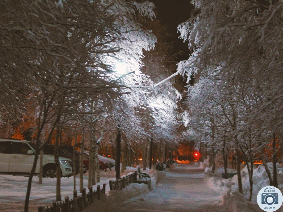 Городская улица города Радужный. Фотограф Анастасия Радионова 