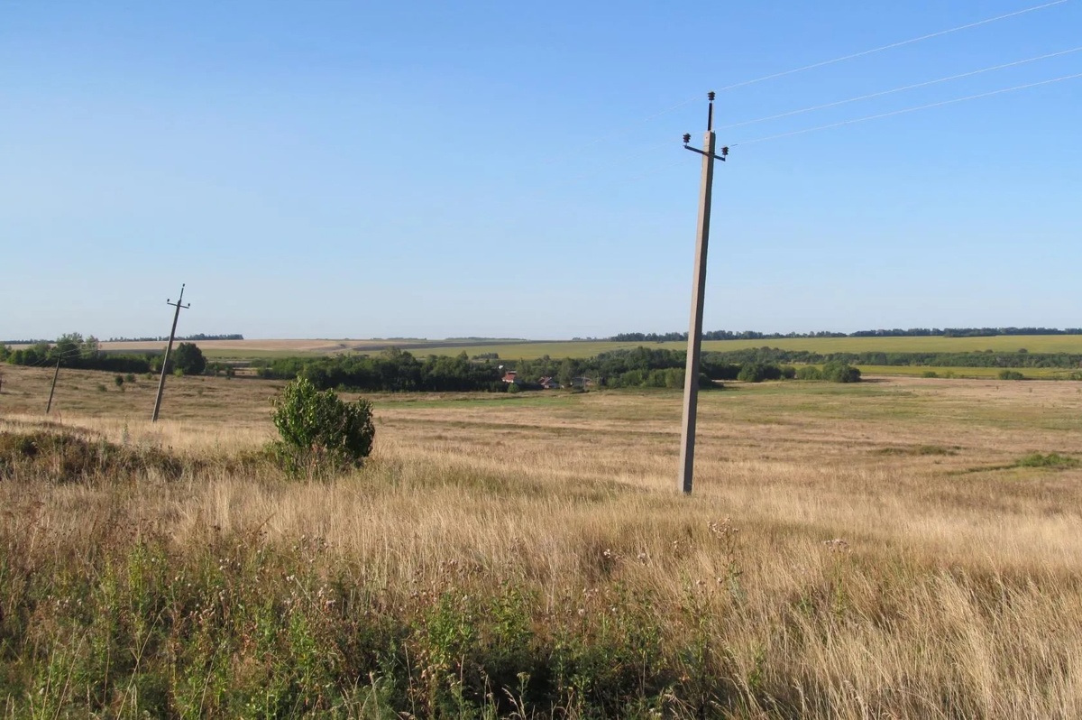 Вид на деревню от бывшего дома Булгаковых.