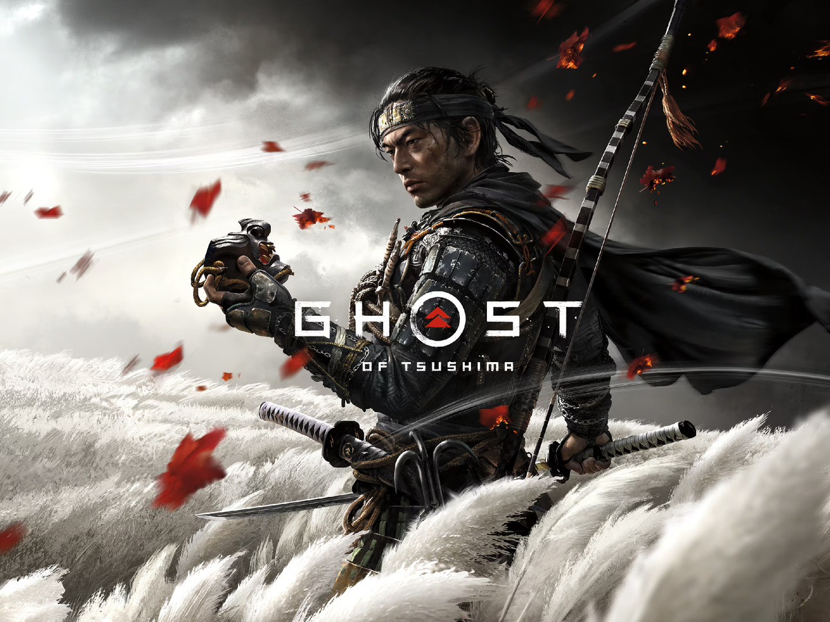 Постер к игре "Ghost of Tsushima"