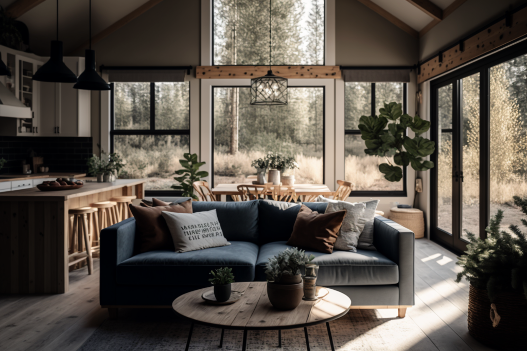    Коттедж с современным дизайном и функциональной планировкой Keri