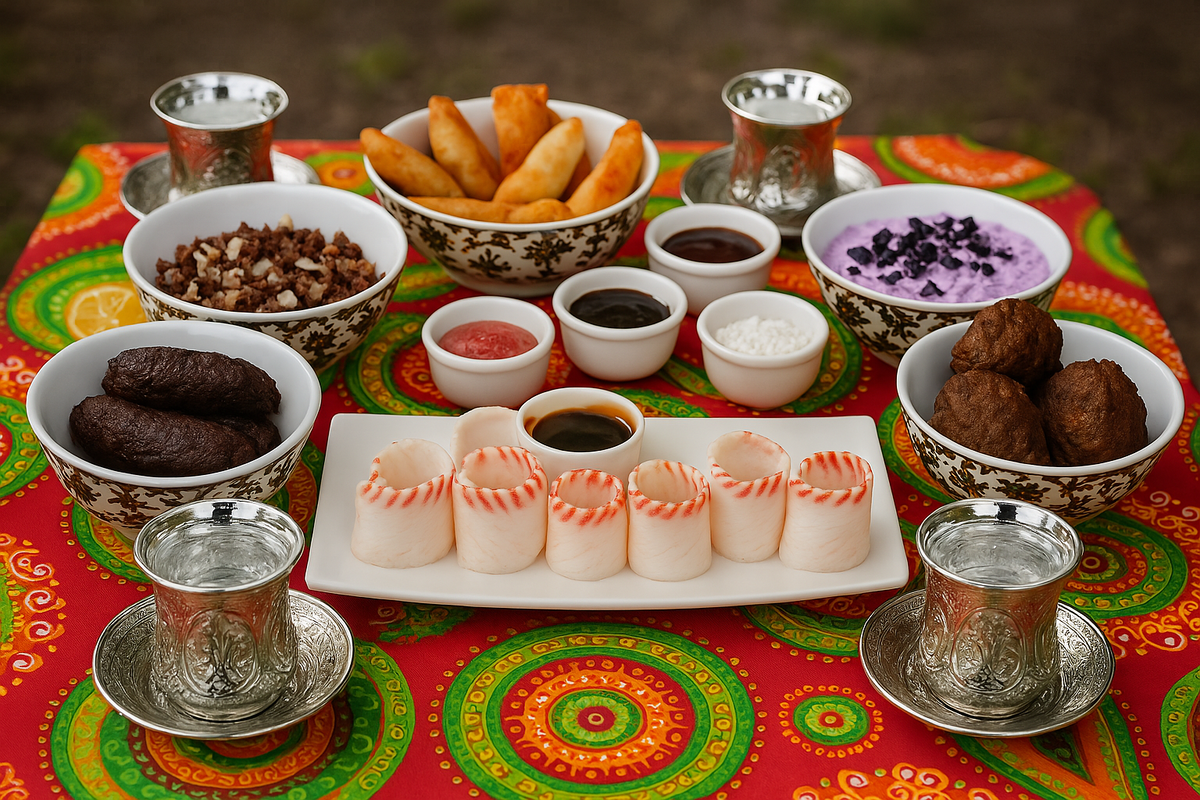 Традиционная еда без добавок — только то, что дала земля. Так здесь питаются с детства и на протяжении всей жизни.