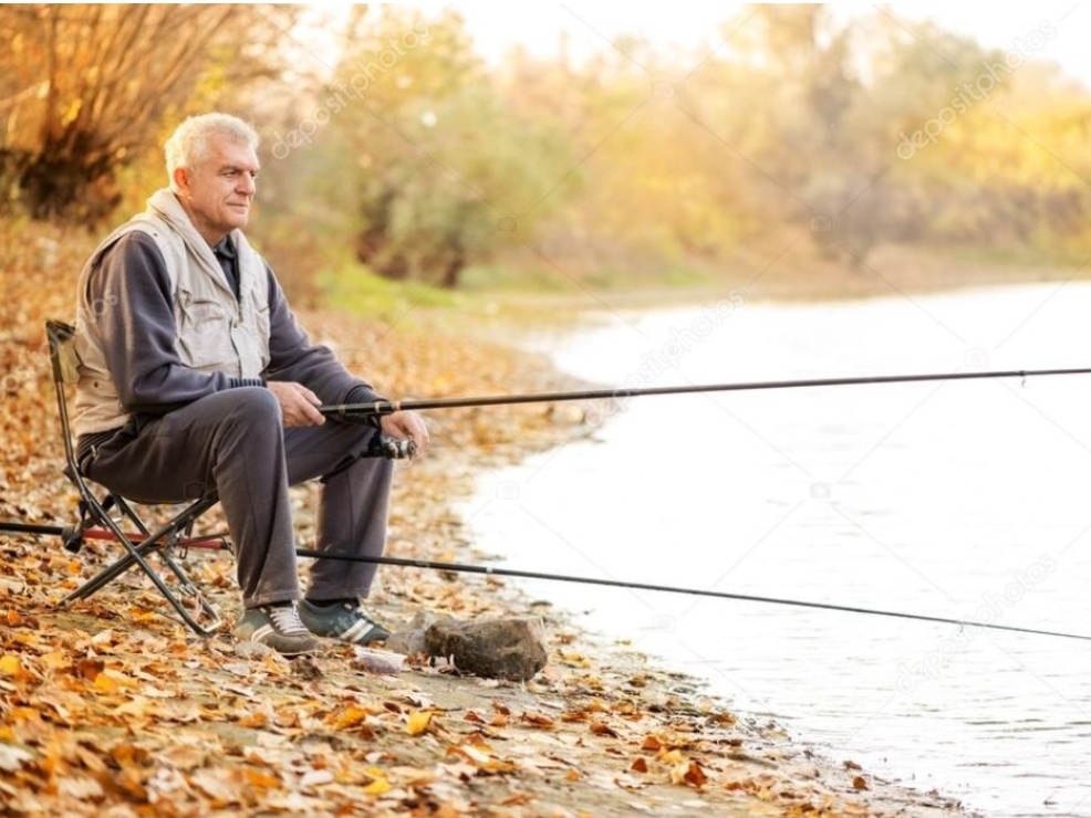 Пенсионер на заслуженном отдыхе. 