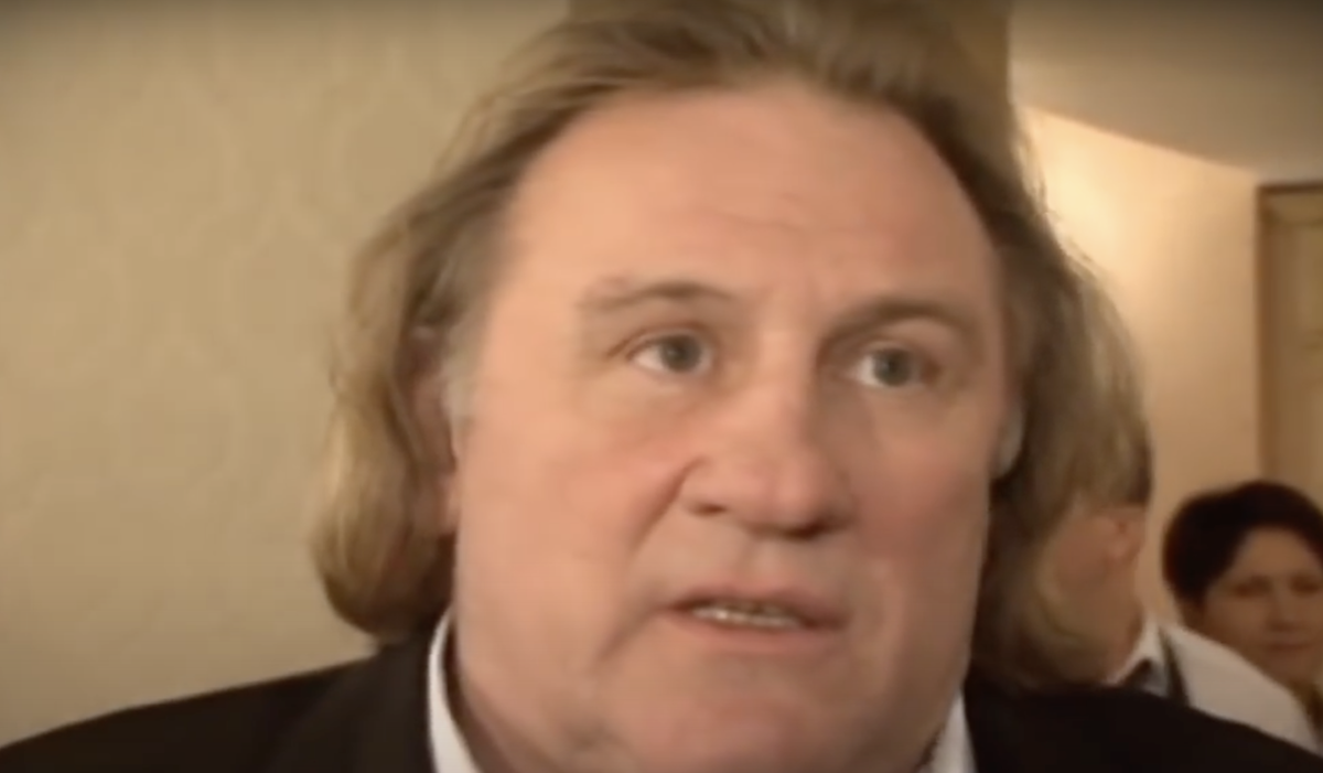    Жерар Депардье. Фото: Youtube / @centralnoetelevidenie