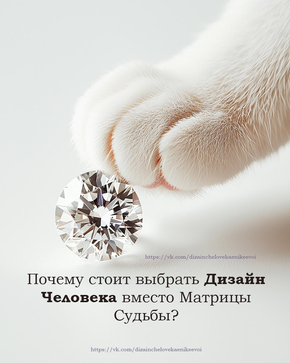 Почему стоит выбрать Дизайн Человека вместо Матрицы Судьбы?