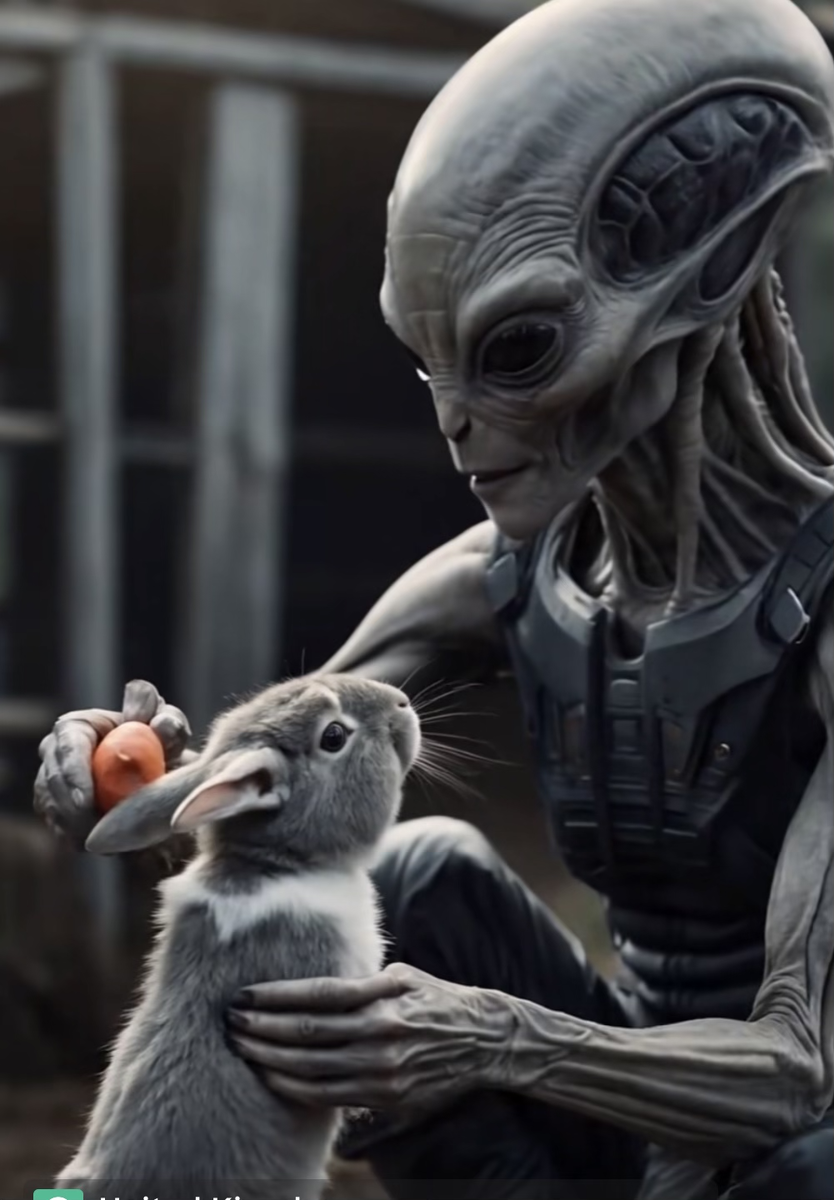 Alien. 👽🐰 Ты смотришь, но видишь ли?
Привычный мир кажется понятным, пока не взглянешь иначе. Доброта и связь не зависят от формы. Иногда самые неожиданные существа способны чувствовать и заботиться… Главное – видеть сердцем.