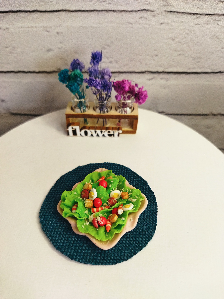 Миниатюра для кукол Барби (еда)