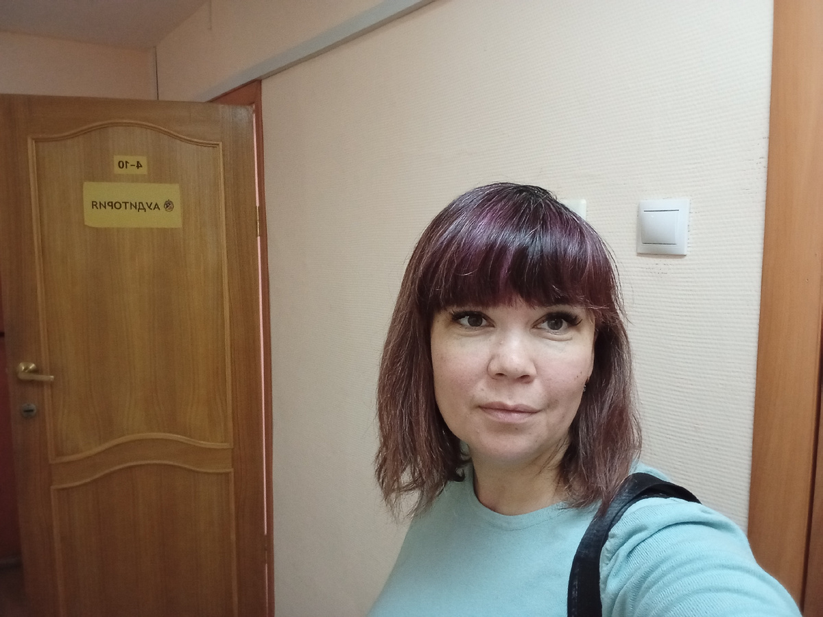 Это я уже на учебе