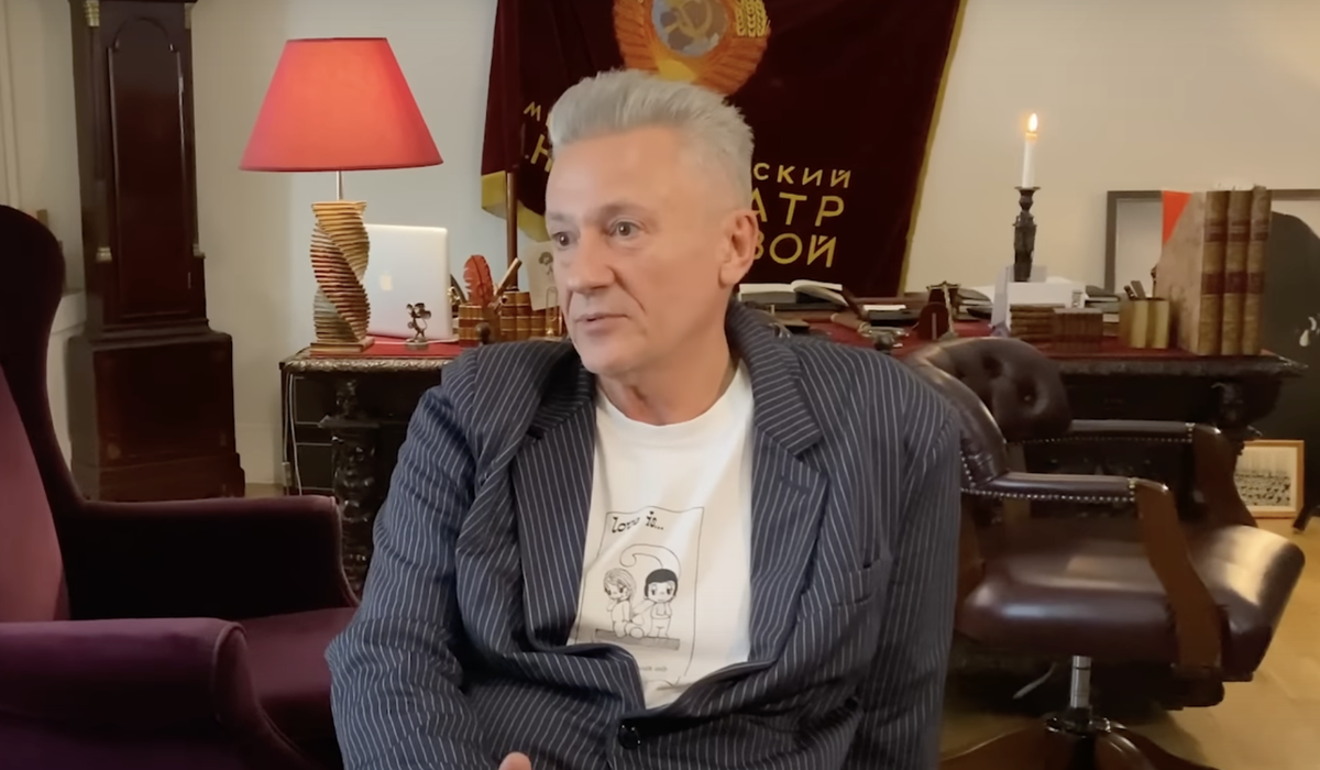    Олег Меньшиков. Фото: Youtube / @svetavokrugsveta