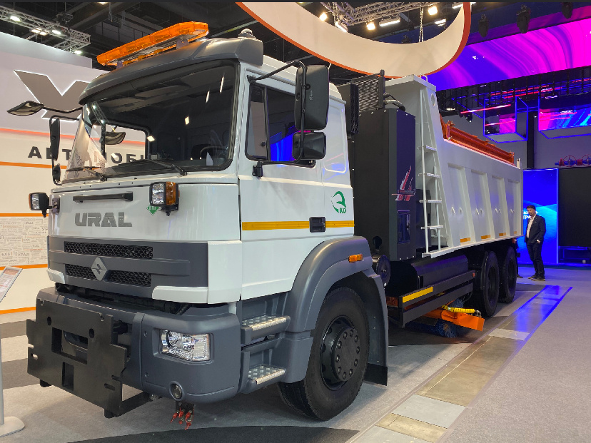 Самосвал Урал на газомоторном топливе. Фото: pagz.info