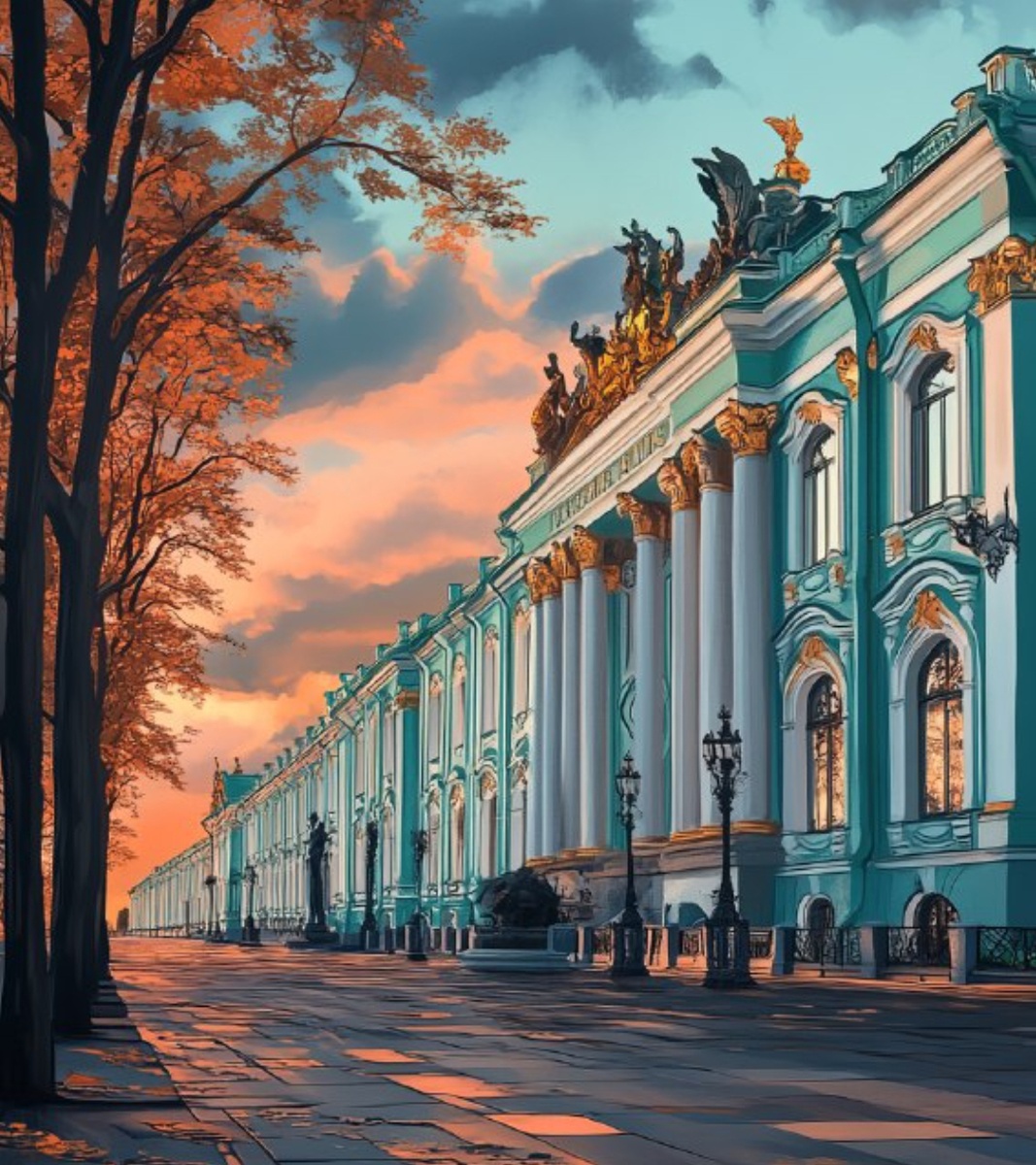 Так Эрмитаж сгенерила нейросеть. 