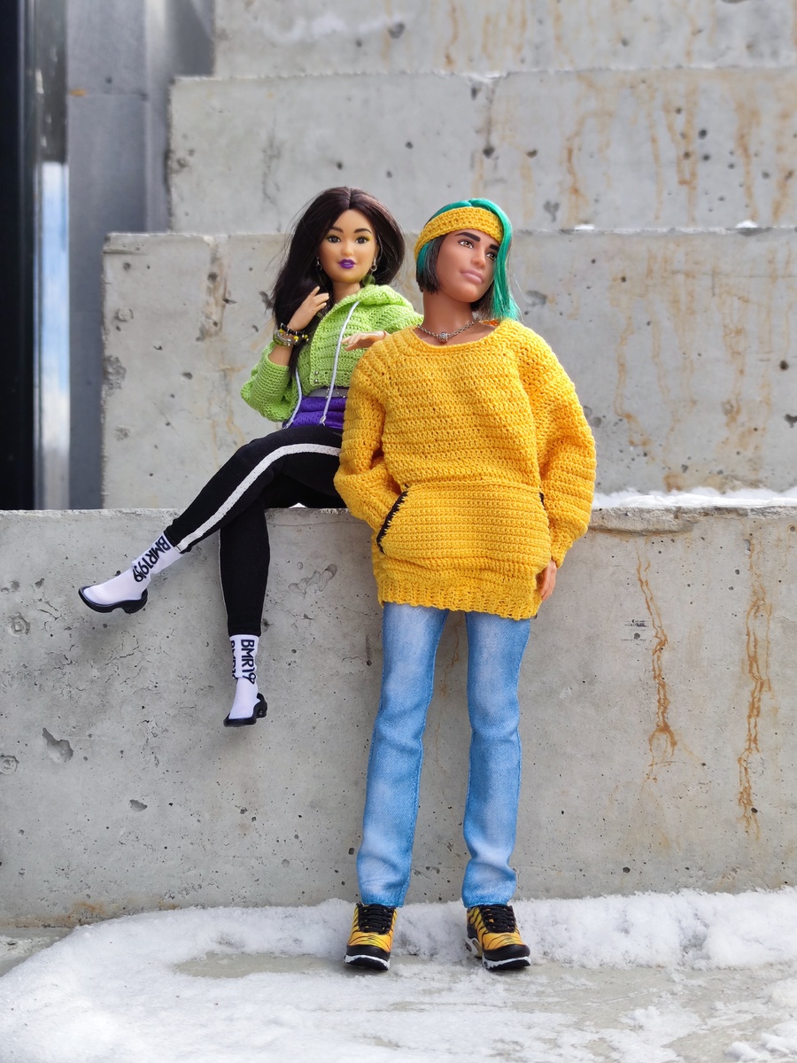 Barbie BMR1959 Кира и Ken Extra Fly Ян