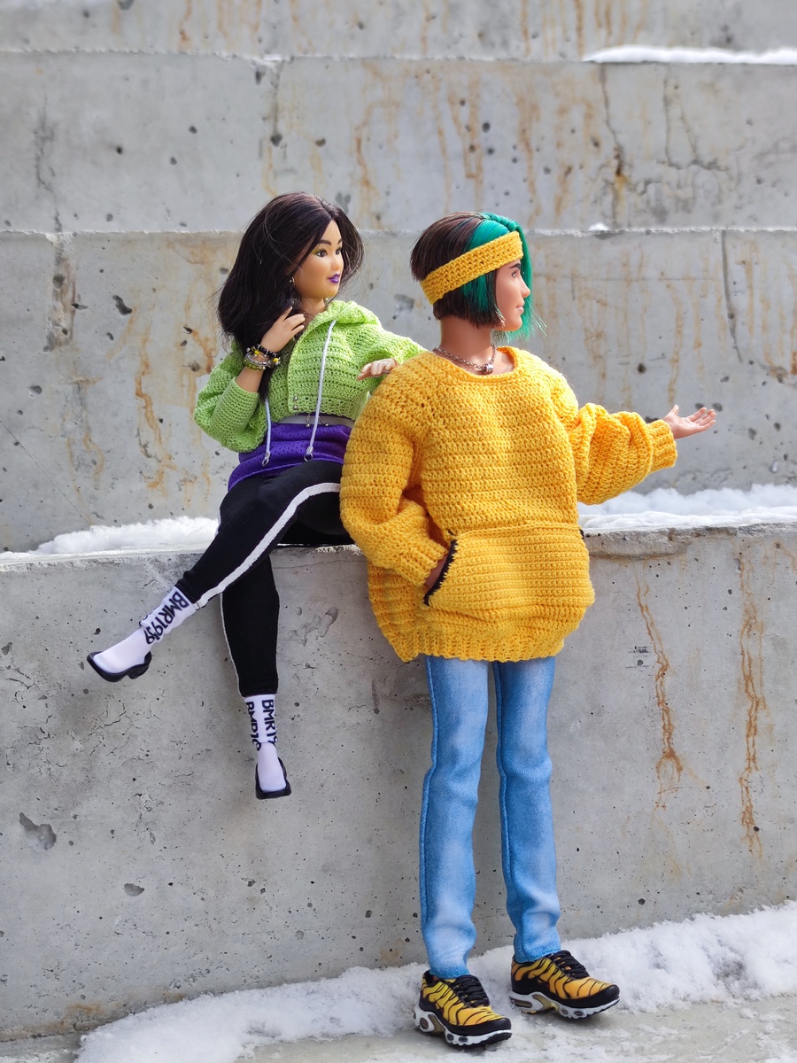 Barbie BMR1959 Кира и Ken Extra Fly Ян