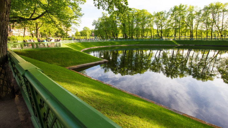 летний сад спб — парковый ансамбль