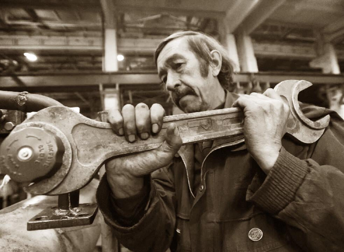 Я за работой. 