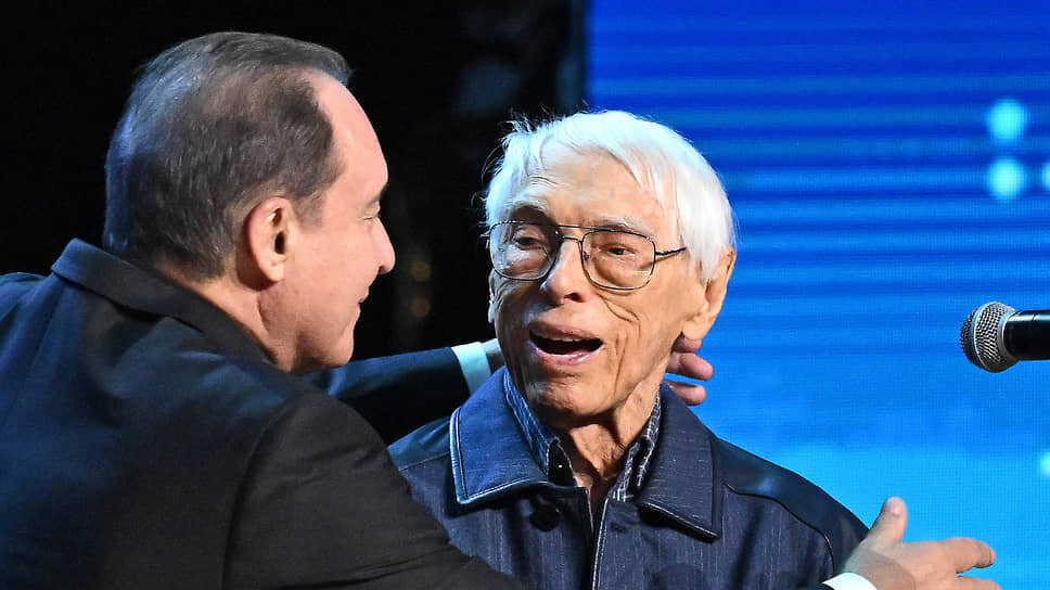 Максим Дунаевский и Александр Зацепин.📷Фото: Александр Миридонов / Коммерсантъ