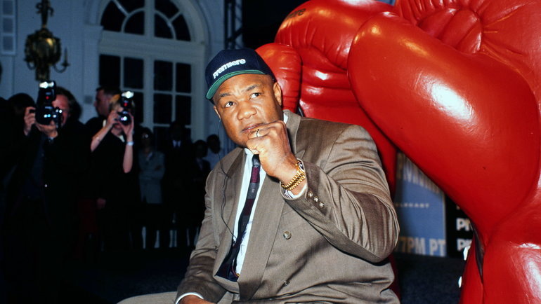    Джордж Форман. 6 января 1998 года. Global Look Press