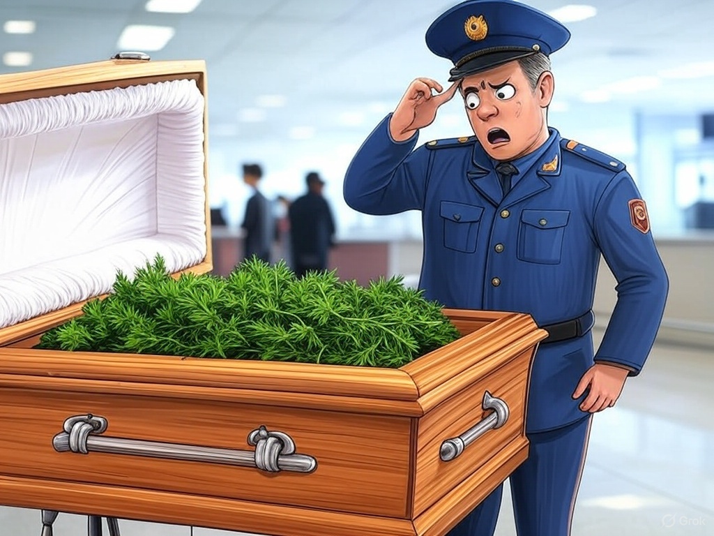 Контрабанда зелени в гробах в ссср