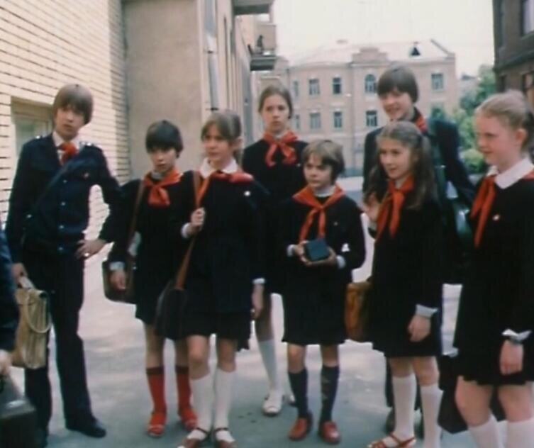    Кадр из фильма «Гостья из будущего», киностудия имени М. Горького, 1984 г.