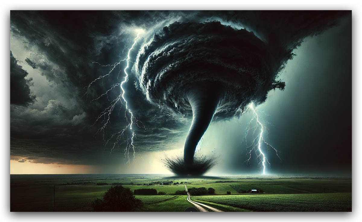 Ураган. Визуализация